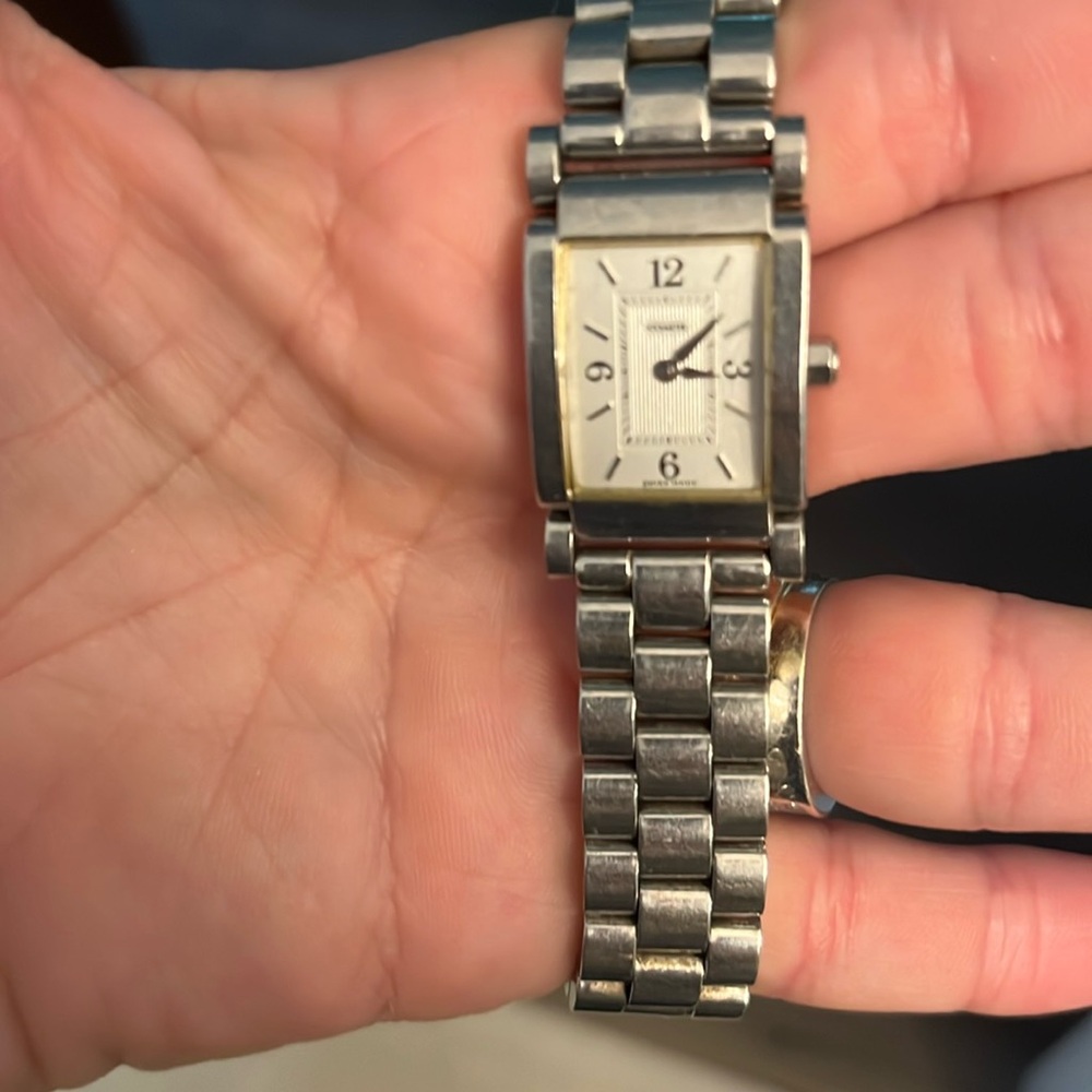 Beautiful like new COACH-bracelet watch .
